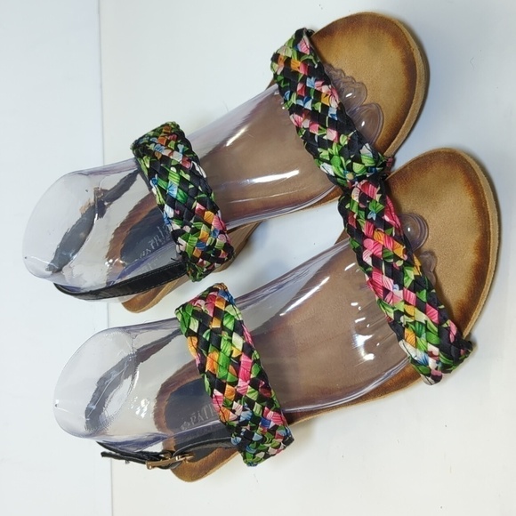 Patrizia by Spring Step Ayandella Mid Wedge Sandals woman's 9   EU 40 - Picture 1 of 16